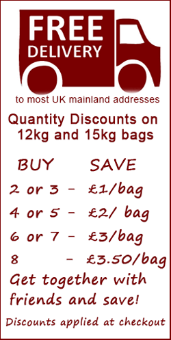 quantity discounts, free delivery